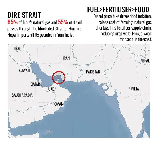 Hormuz map